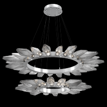 Hammerton CHB0050-2T-CS-CS-CA1-L3 - Rock Crystal Two-Tier Radial Ring
