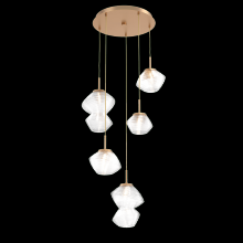 Hammerton CHB0089-05-NB-C-C01-L3 - Mesa Round 5pc Multi-Pendant