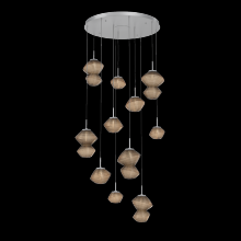 Hammerton CHB0089-11-CS-B-C01-L3 - Mesa Round 11pc Multi-Pendant