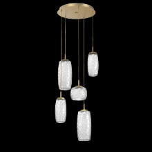 Hammerton CHB0091-05-GB-C-C01-L3 - Vessel Round 5pc Multi-Pendant
