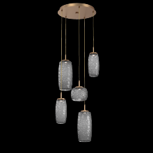 Hammerton CHB0091-05-NB-S-C01-L3 - Vessel Round 5pc Multi-Pendant