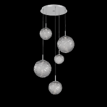 Hammerton CHB0092-05-CS-S-C01-L3 - Gaia Round 5pc Multi-Pendant