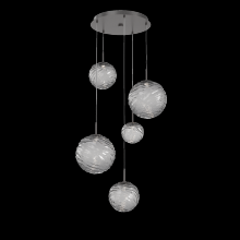 Hammerton CHB0092-05-GP-S-C01-L3 - Gaia Round 5pc Multi-Pendant