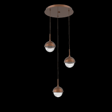 Hammerton CHB0093-03-BB-MC-C01-L1 - Cabochon Round Pendant Chandelier
