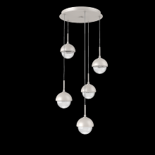 Hammerton CHB0093-05-BS-MC-C01-L1 - Cabochon Round Pendant Chandelier