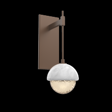 Hammerton IDB0093-01-BB-A-L3-WM - Cabochon Tempo Sconce