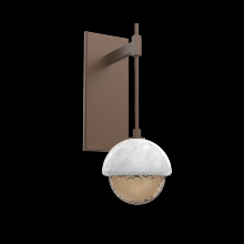 Hammerton IDB0093-01-BB-B-L1-WM - Cabochon Tempo Sconce