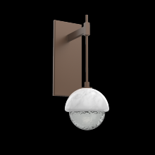 Hammerton IDB0093-01-BB-S-L1-WM - Cabochon Tempo Sconce
