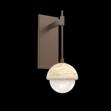 Hammerton IDB0093-01-BB-WL-L1-TR - Cabochon Tempo Sconce