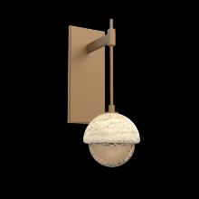 Hammerton IDB0093-01-NB-B-L3-TR - Cabochon Tempo Sconce