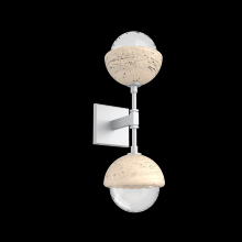 Hammerton IDB0093-02-CS-TC-L1 - Cabochon Double Sconce