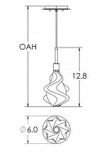 Hammerton LAB0059-01-BS-BC-C01-L1 - Blossom Pendant