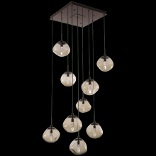 Hammerton CHB0068-09-BB-FA-C01-L1 - Nova Square 9pc Multi-Pendant