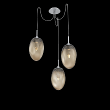 Hammerton SCB0067-03-CS-GB-C01-L1 - Meteo Round 3pc Swag Multi-Pendant