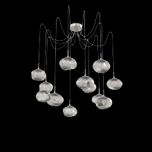 Hammerton SCB0068-12-BS-ZS-C01-L1 - Nova Round 12pc Swag Multi-Pendant