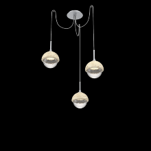 Hammerton SCB0093-03-CS-C-C01-L3-TR - Cabochon Round 3pc Swag Multi-Pendant