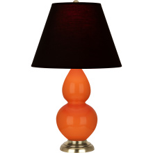 Robert Abbey 1685K - Pumpkin Small Double Gourd Accent Lamp