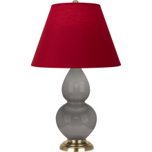 Robert Abbey 1768R - Smokey Taupe Small Double Gourd Accent Lamp