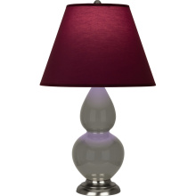 Robert Abbey CR12P - Ash Small Double Gourd Accent Lamp