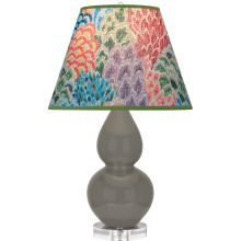 Robert Abbey CR13S - Ash Small Double Gourd Accent Lamp