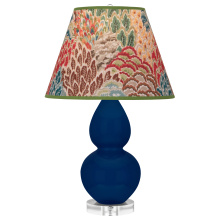 Robert Abbey CT13F - Cobalt Small Double Gourd Accent Lamp