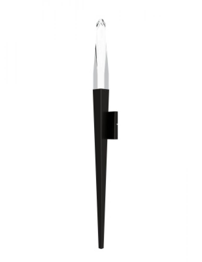 Aspen Collection Clear Crystal Wall Sconce