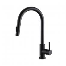 Elegant FAK-306MBK - Kitchen Faucet 4 17/64" × 1‘ 4-5/32"  × 10 23/64" matte black